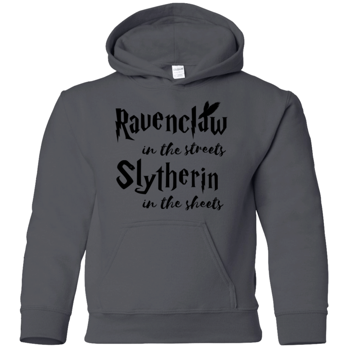 Sweatshirts Charcoal / YS Ravenclaw Streets Youth Hoodie