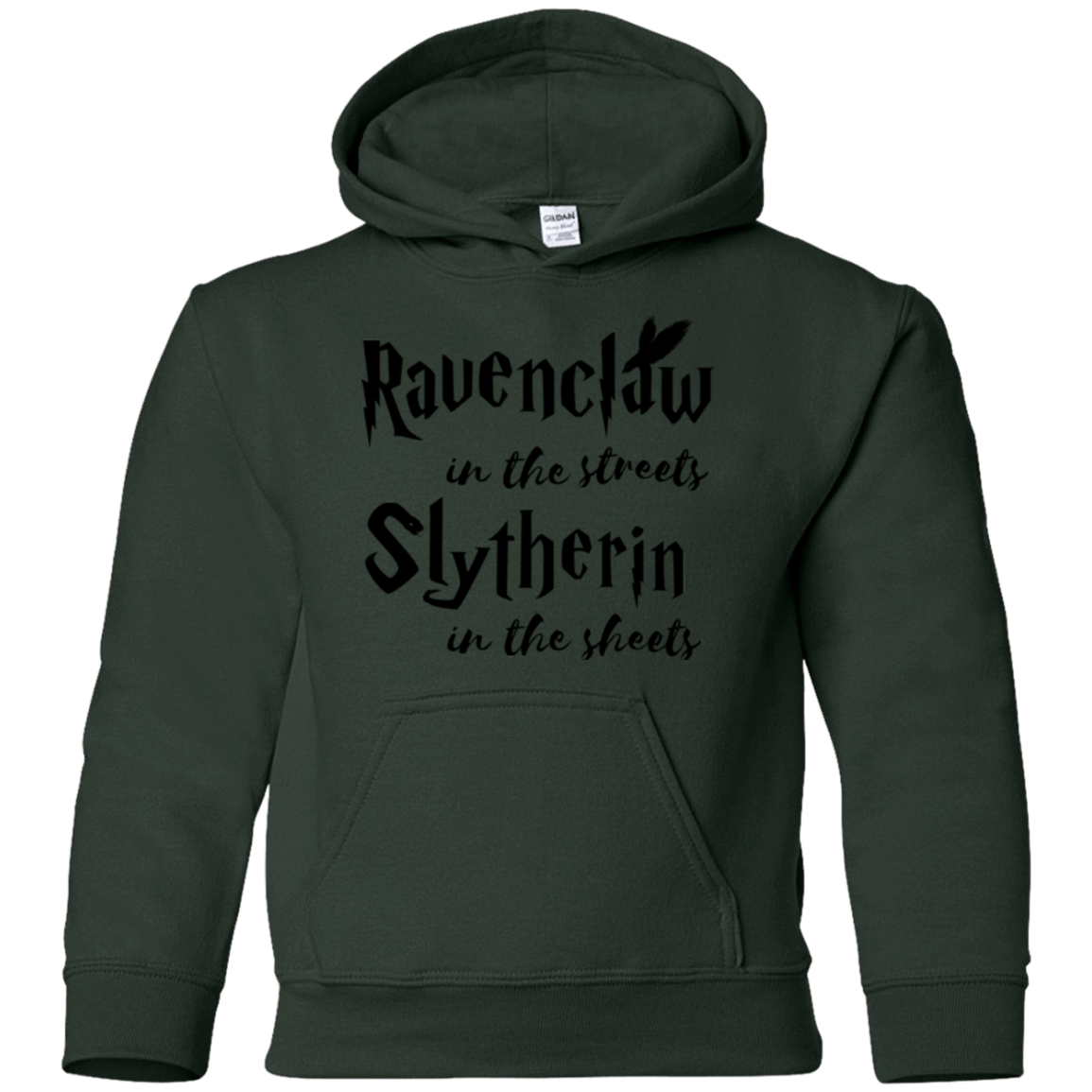 Sweatshirts Forest Green / YS Ravenclaw Streets Youth Hoodie