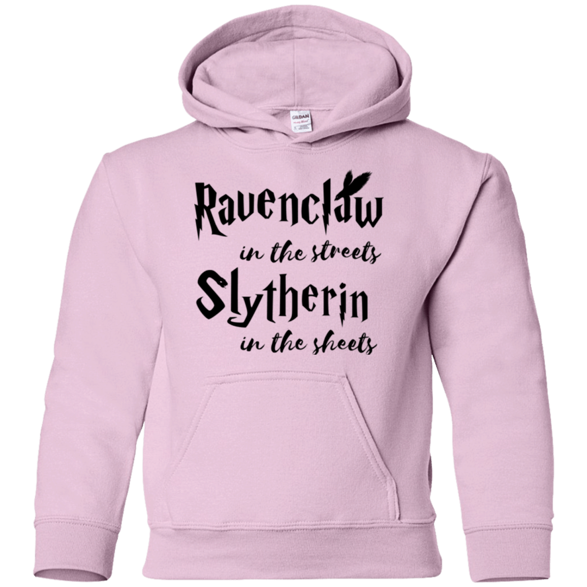 Sweatshirts Light Pink / YS Ravenclaw Streets Youth Hoodie