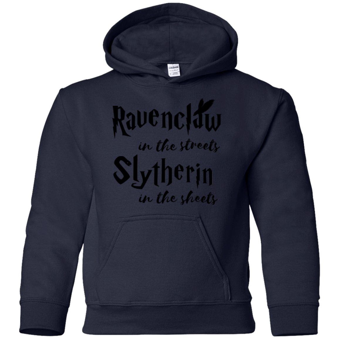 Sweatshirts Navy / YS Ravenclaw Streets Youth Hoodie