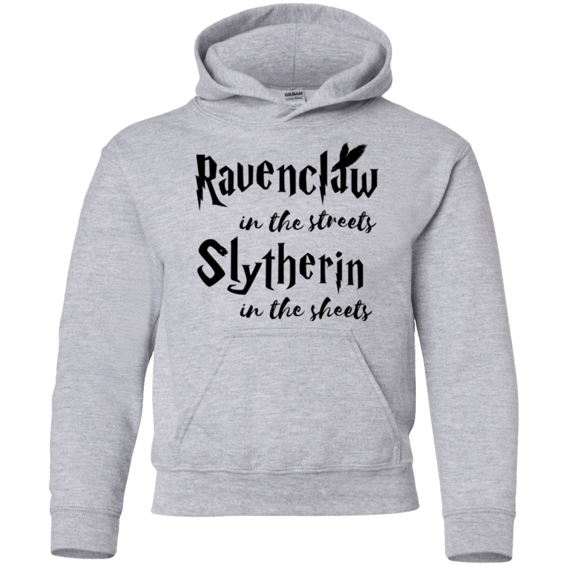 Sweatshirts Sport Grey / YS Ravenclaw Streets Youth Hoodie