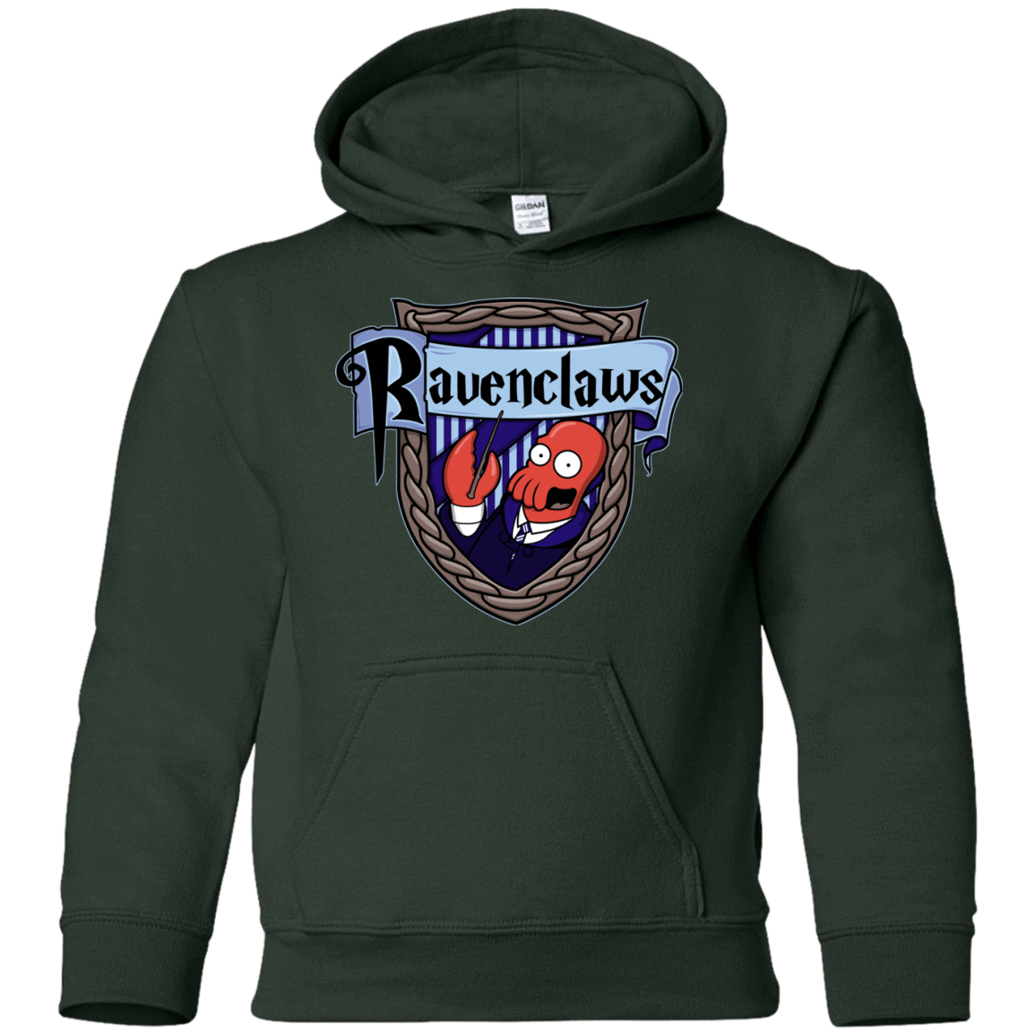 Sweatshirts Forest Green / YS Ravenclaws Youth Hoodie