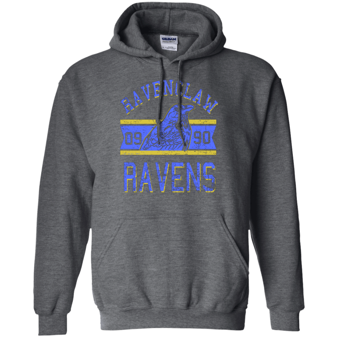 Sweatshirts Dark Heather / Small Ravens Pullover Hoodie