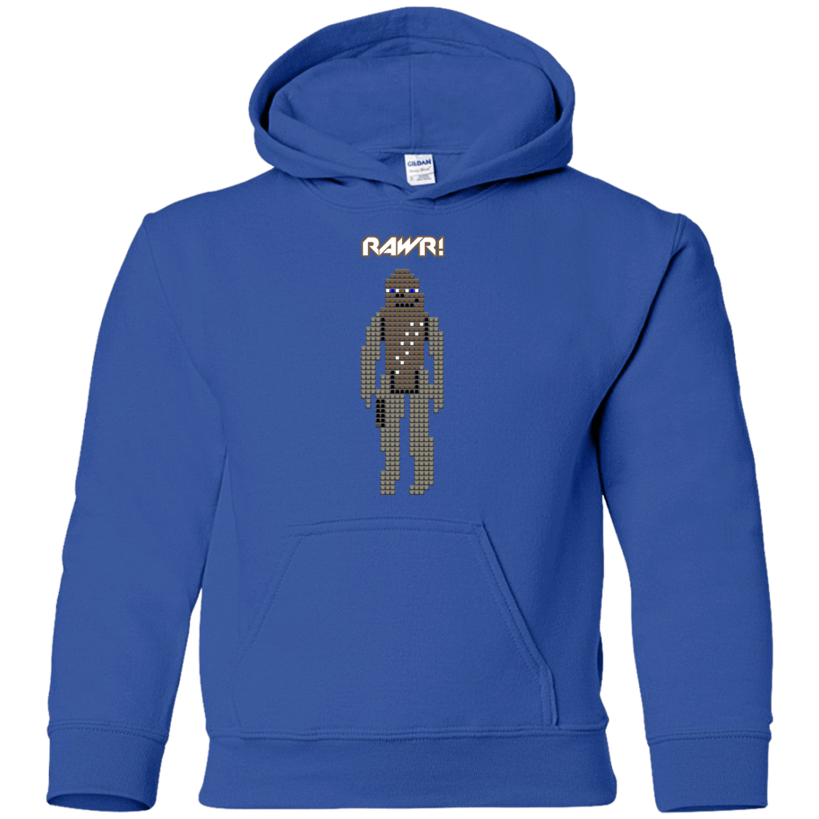 Sweatshirts Royal / YS Rawr Youth Hoodie