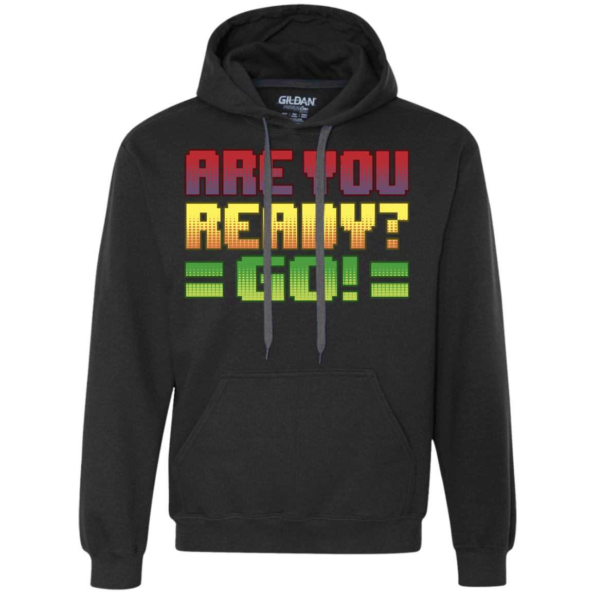 Sweatshirts Black / S Ready Premium Fleece Hoodie