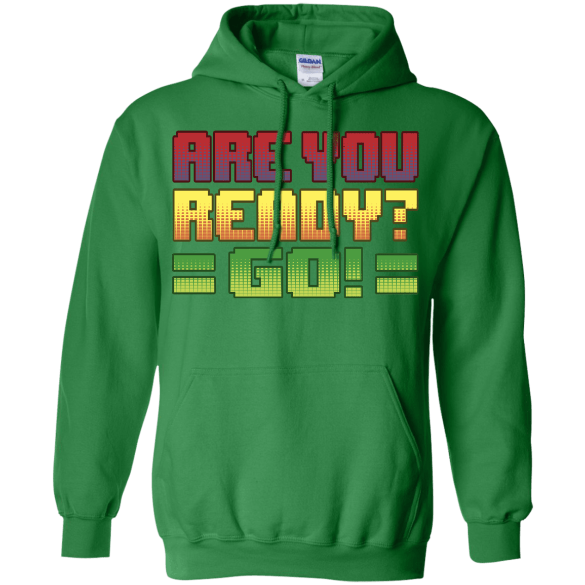 Sweatshirts Irish Green / S Ready Pullover Hoodie