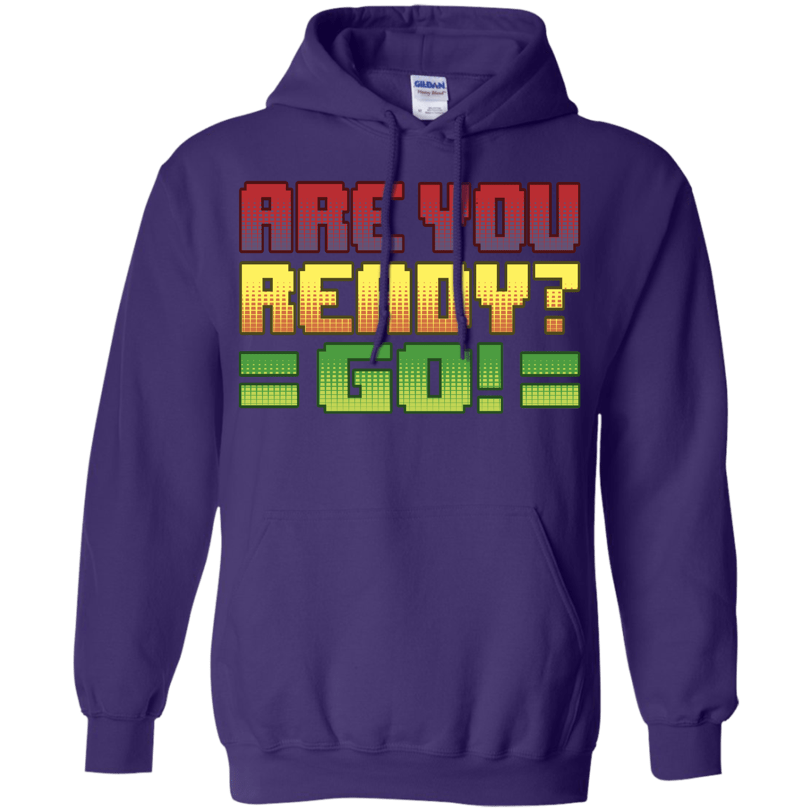 Sweatshirts Purple / S Ready Pullover Hoodie