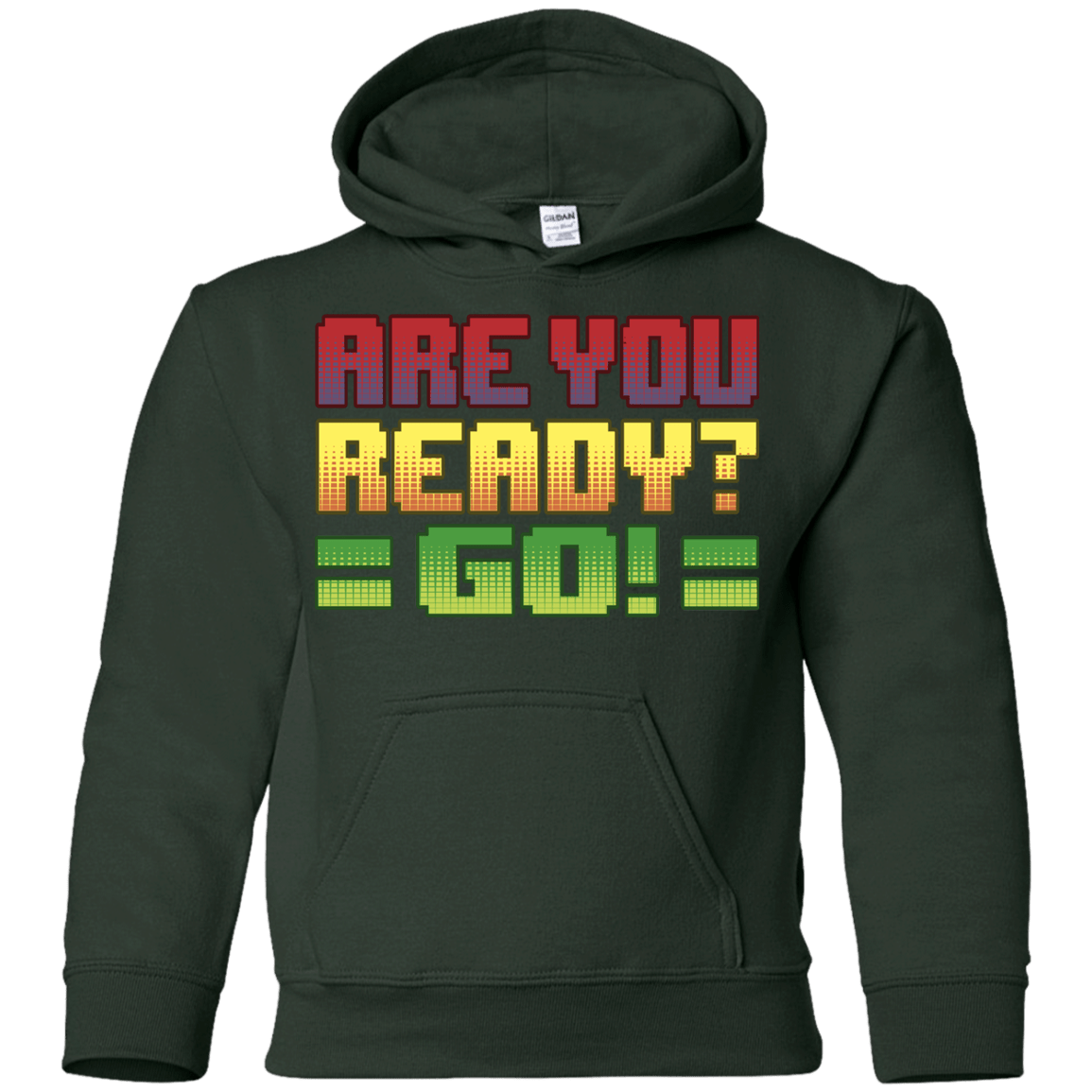 Sweatshirts Forest Green / YS Ready Youth Hoodie