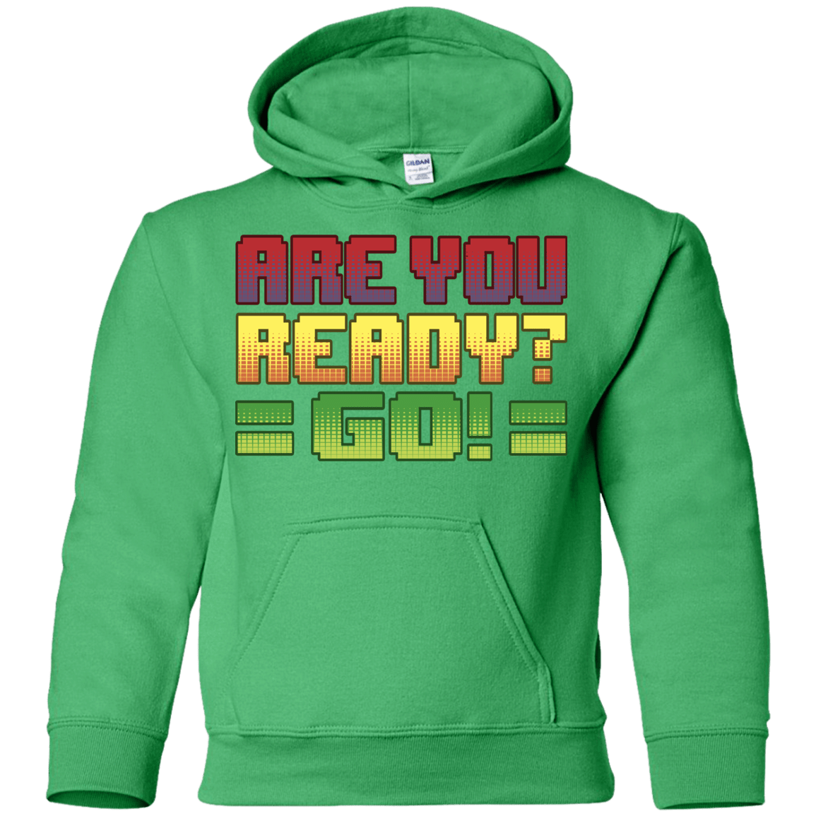 Sweatshirts Irish Green / YS Ready Youth Hoodie