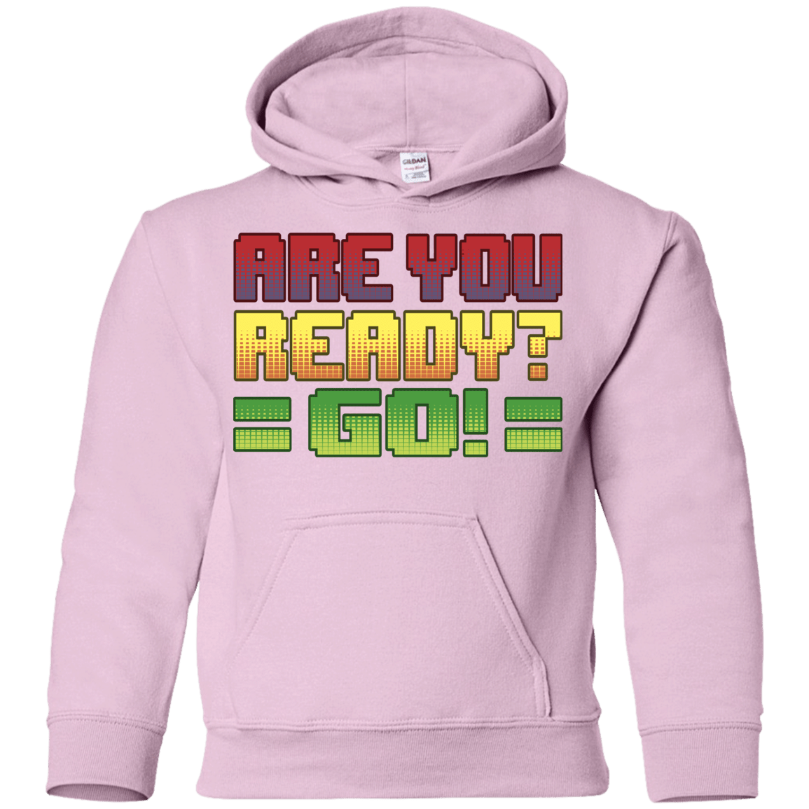 Sweatshirts Light Pink / YS Ready Youth Hoodie