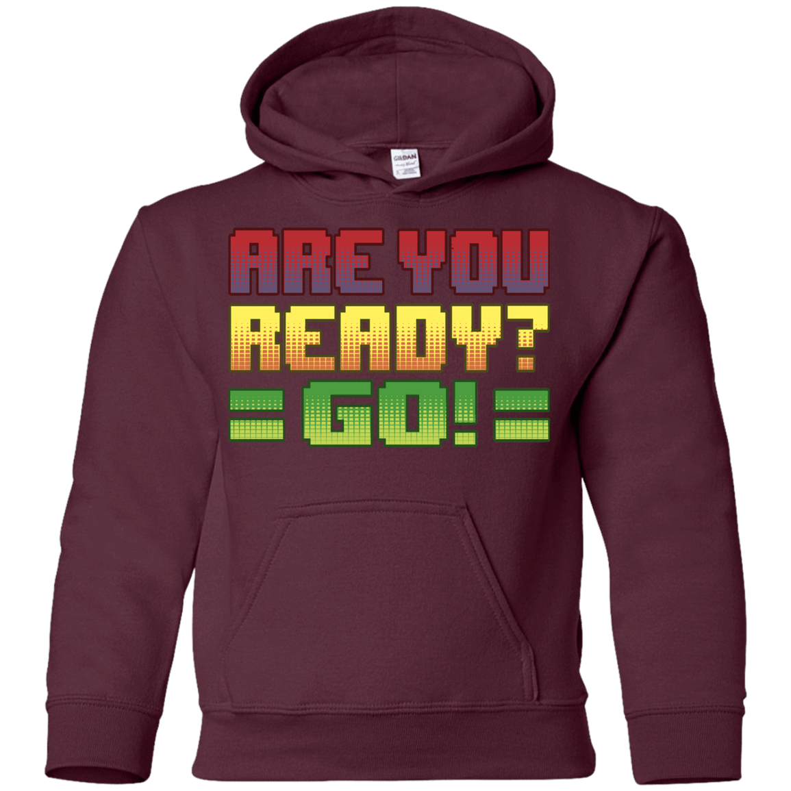 Sweatshirts Maroon / YS Ready Youth Hoodie