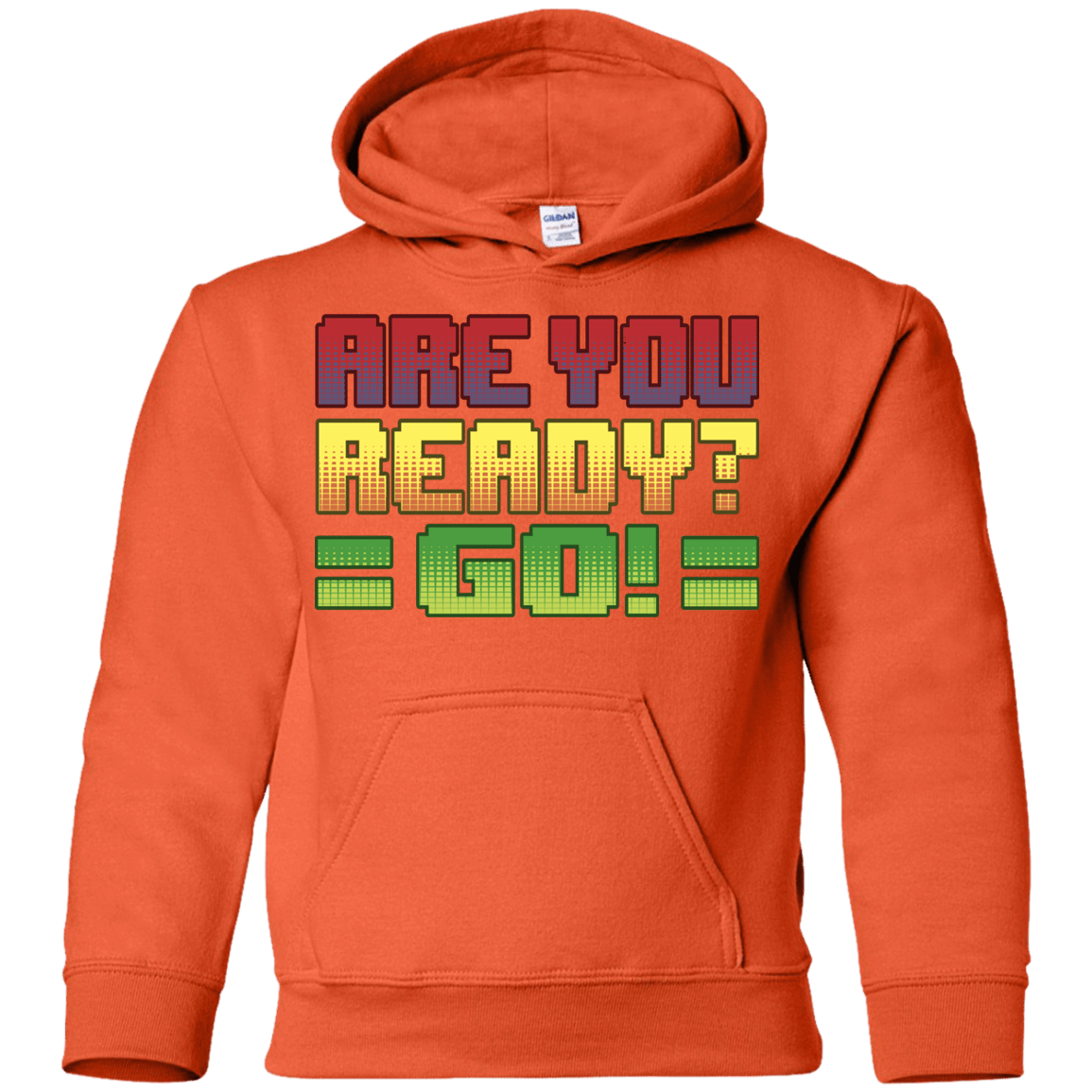 Sweatshirts Orange / YS Ready Youth Hoodie