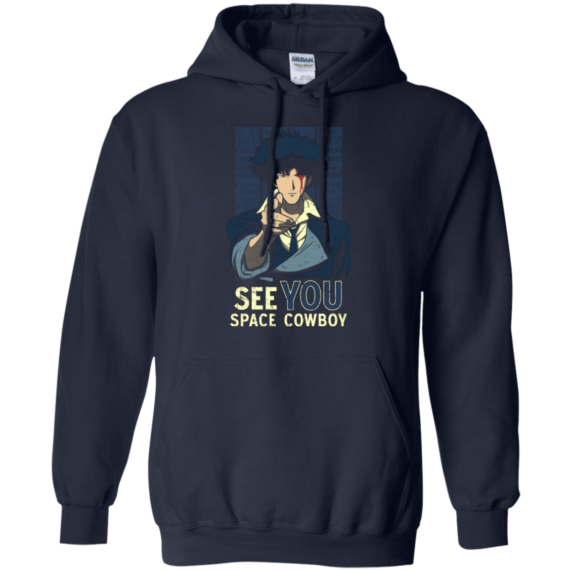 Sweatshirts Navy / Small Real Folk Blues Pullover Hoodie