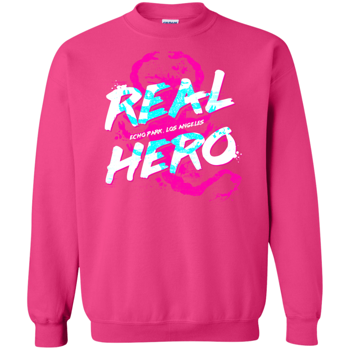 Sweatshirts Heliconia / Small Real Hero Crewneck Sweatshirt