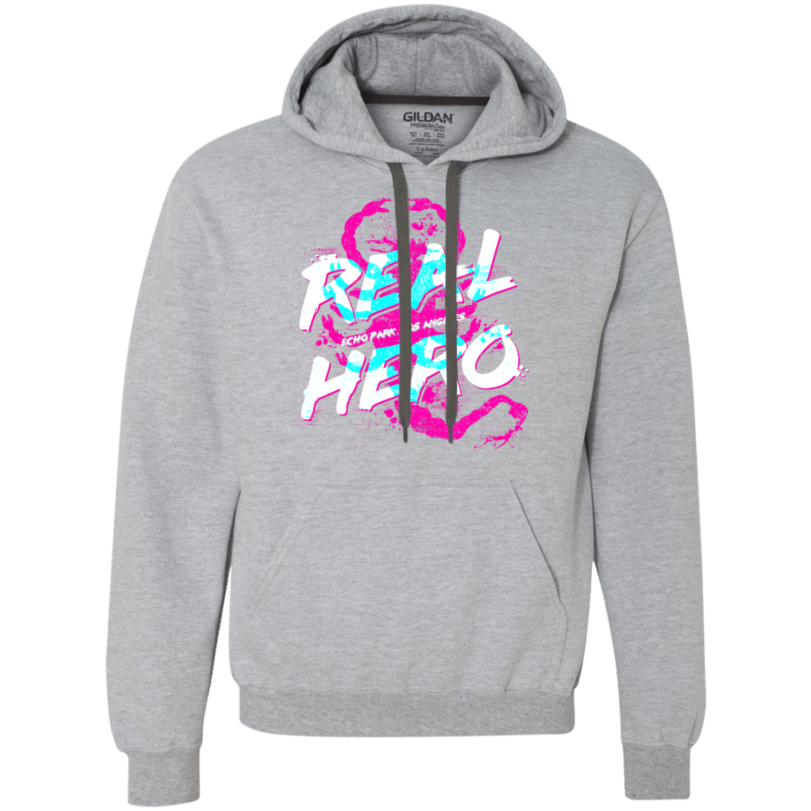 Sweatshirts Sport Grey / Small Real Hero Premium Fleece Hoodie