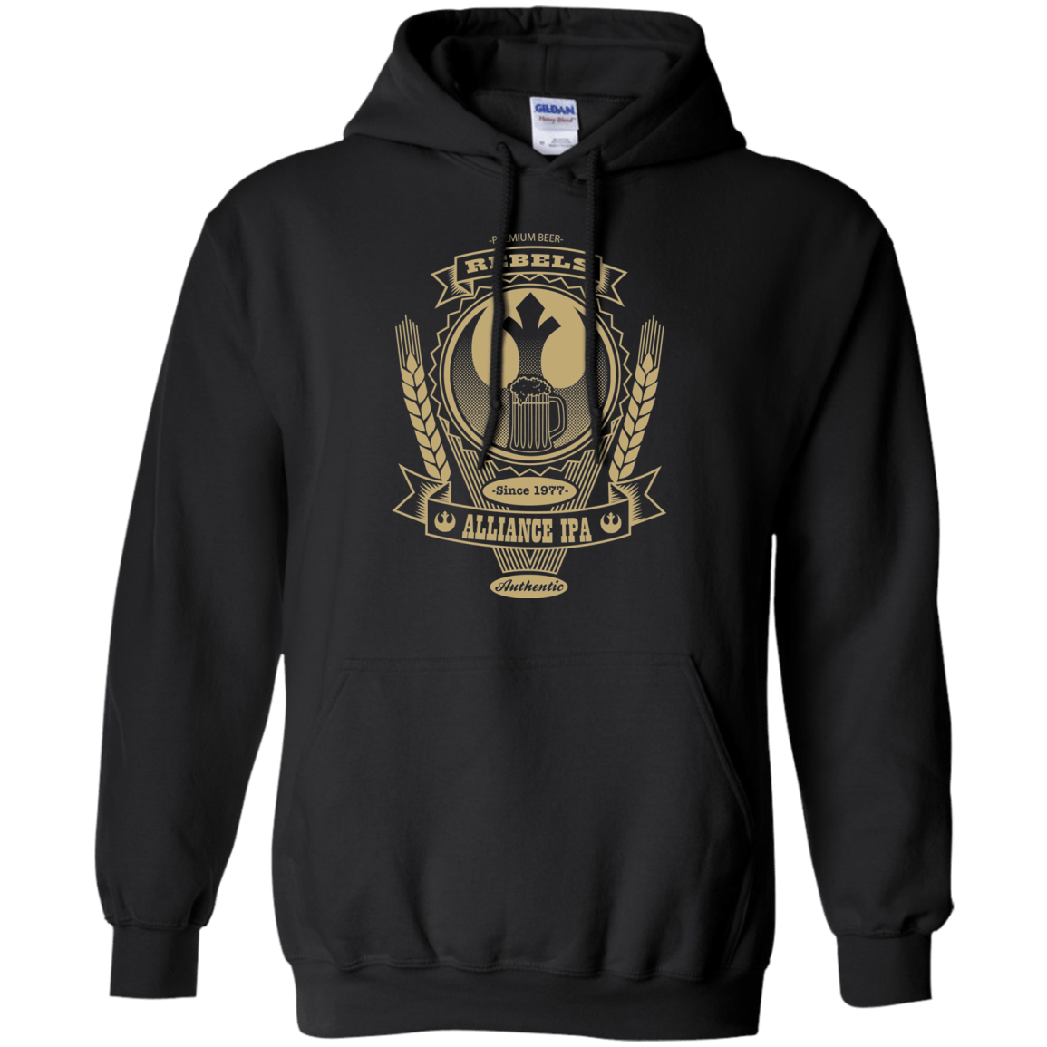 Sweatshirts Black / S Rebel Alliance IPA Pullover Hoodie