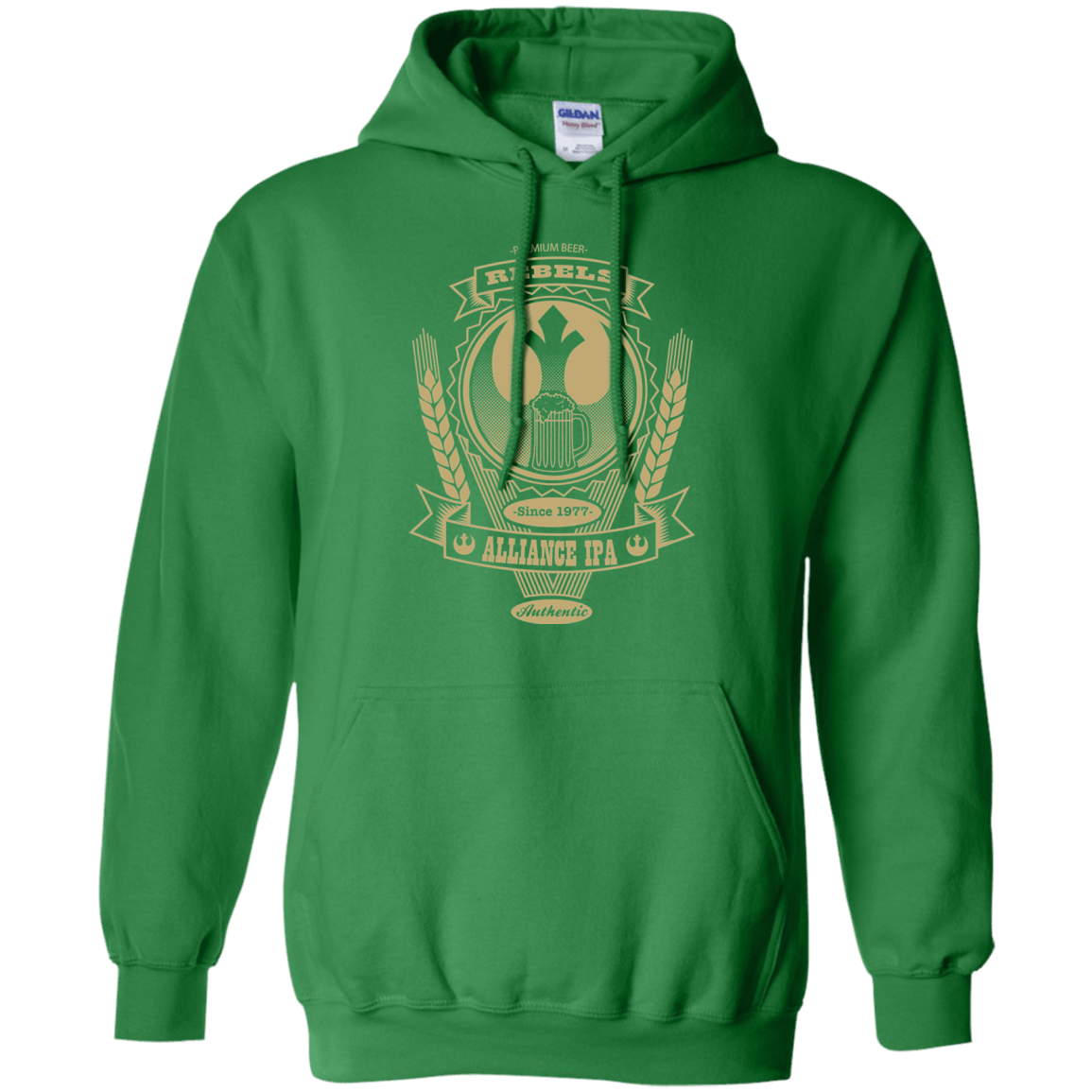 Sweatshirts Irish Green / S Rebel Alliance IPA Pullover Hoodie