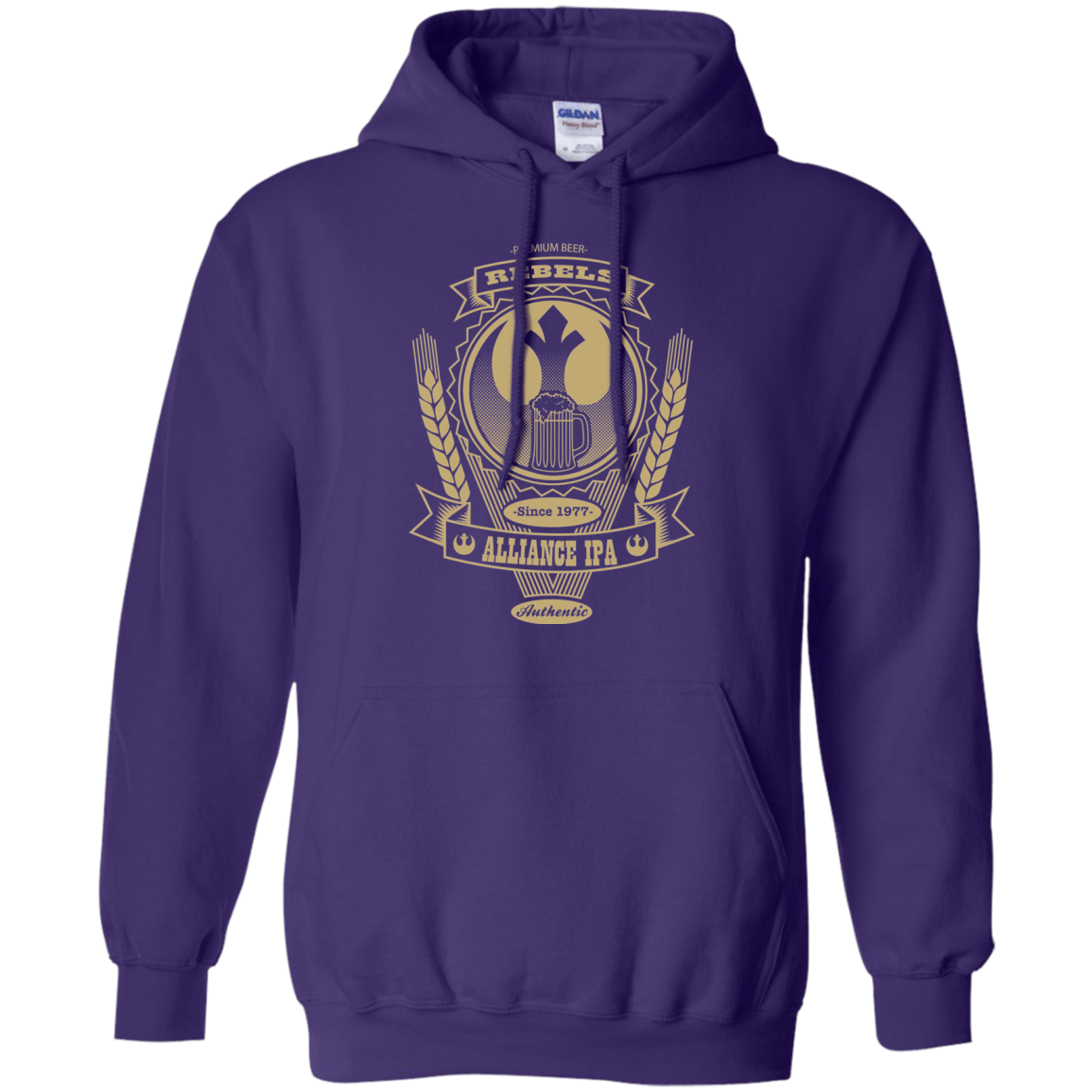 Sweatshirts Purple / S Rebel Alliance IPA Pullover Hoodie