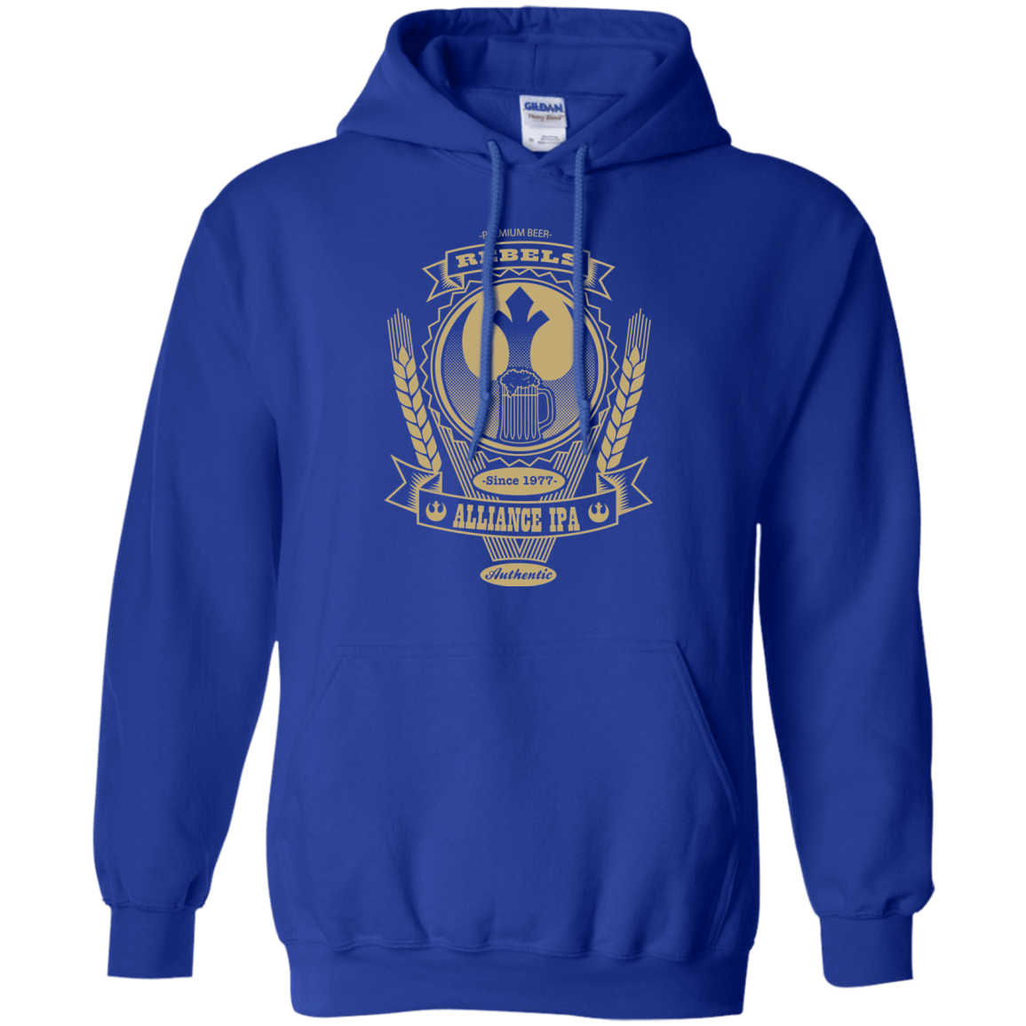 Sweatshirts Royal / S Rebel Alliance IPA Pullover Hoodie