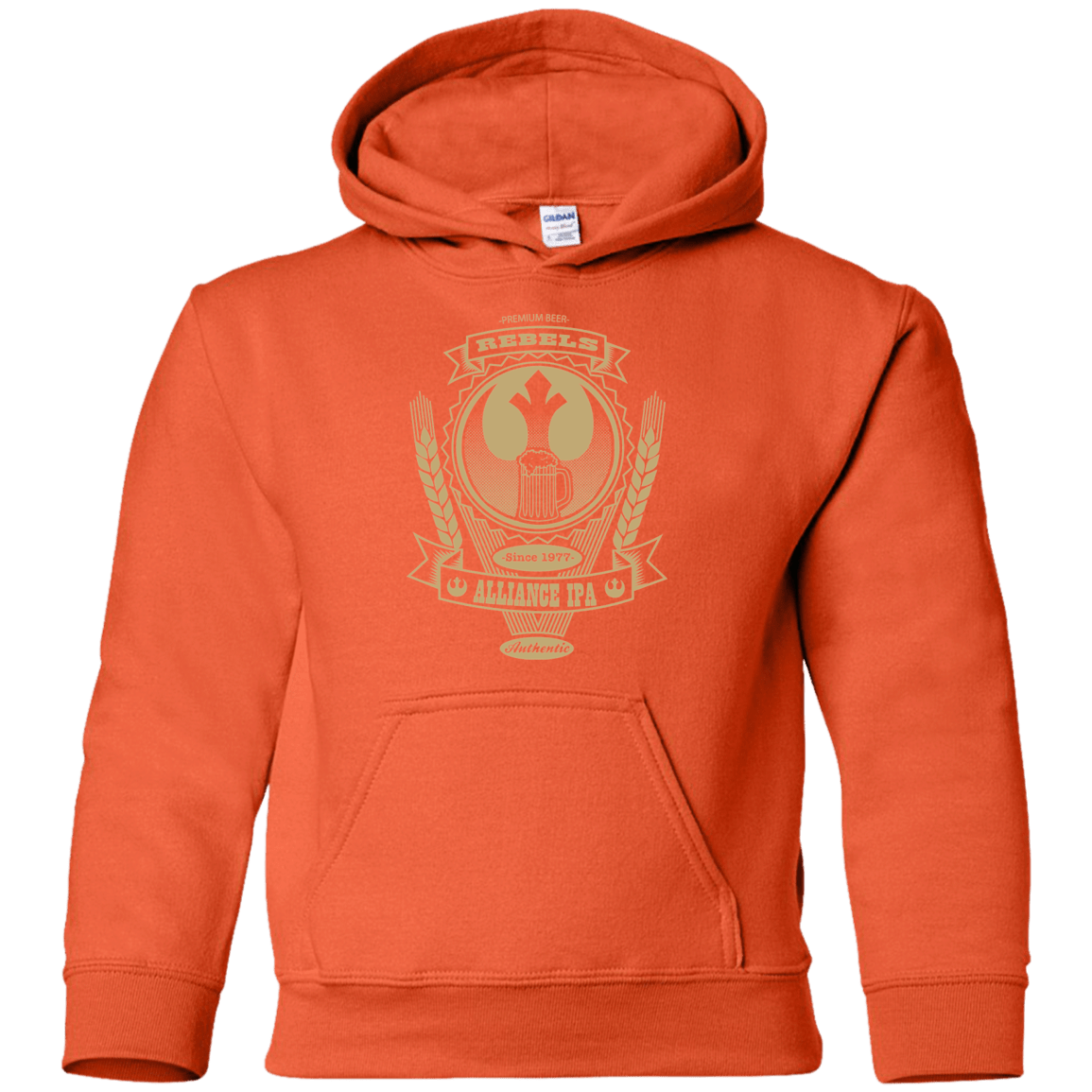 Sweatshirts Orange / YS Rebel Alliance IPA Youth Hoodie