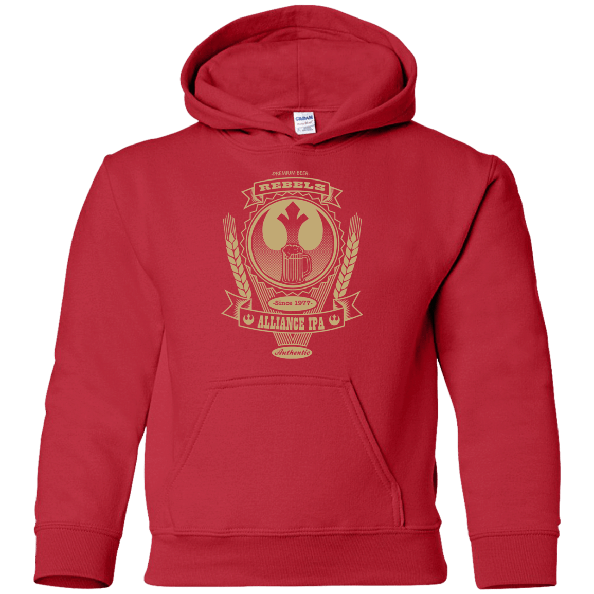 Sweatshirts Red / YS Rebel Alliance IPA Youth Hoodie