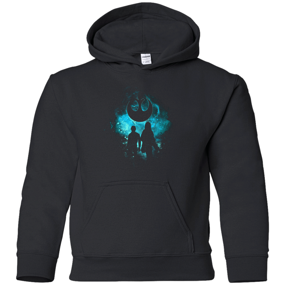 Sweatshirts Black / YS REBEL ART Youth Hoodie