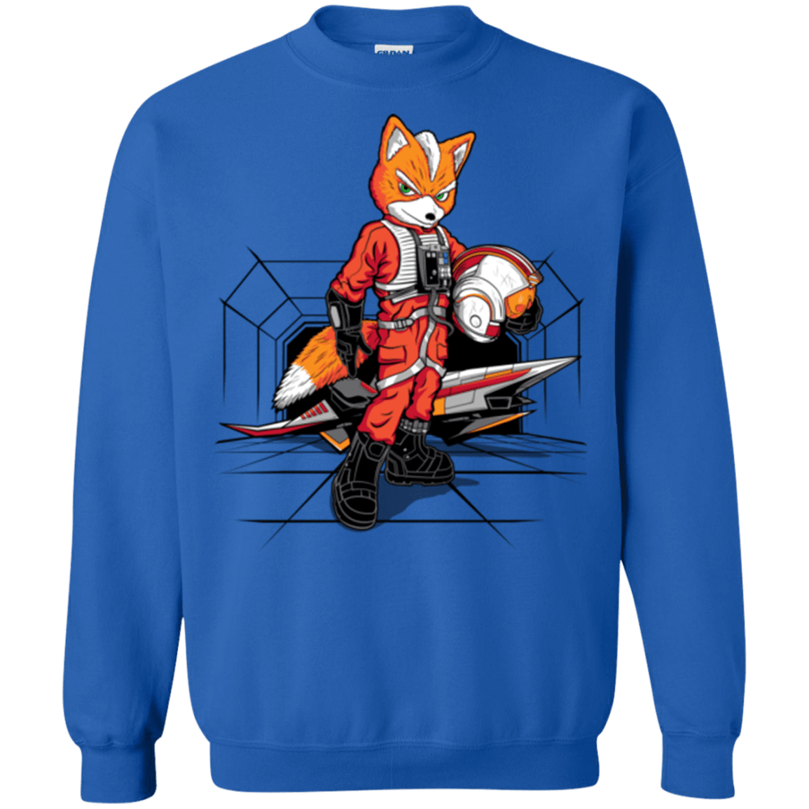 Sweatshirts Royal / Small Rebel Fox Crewneck Sweatshirt
