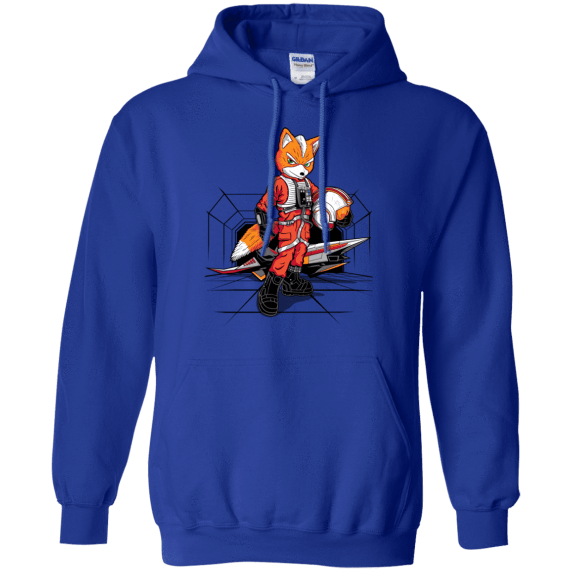 Sweatshirts Royal / Small Rebel Fox Pullover Hoodie