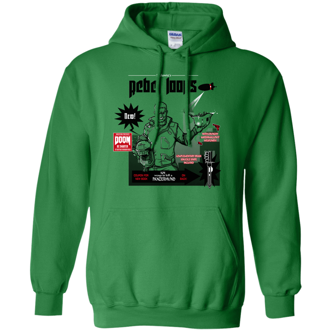 Sweatshirts Irish Green / S Rebel Loops Pullover Hoodie