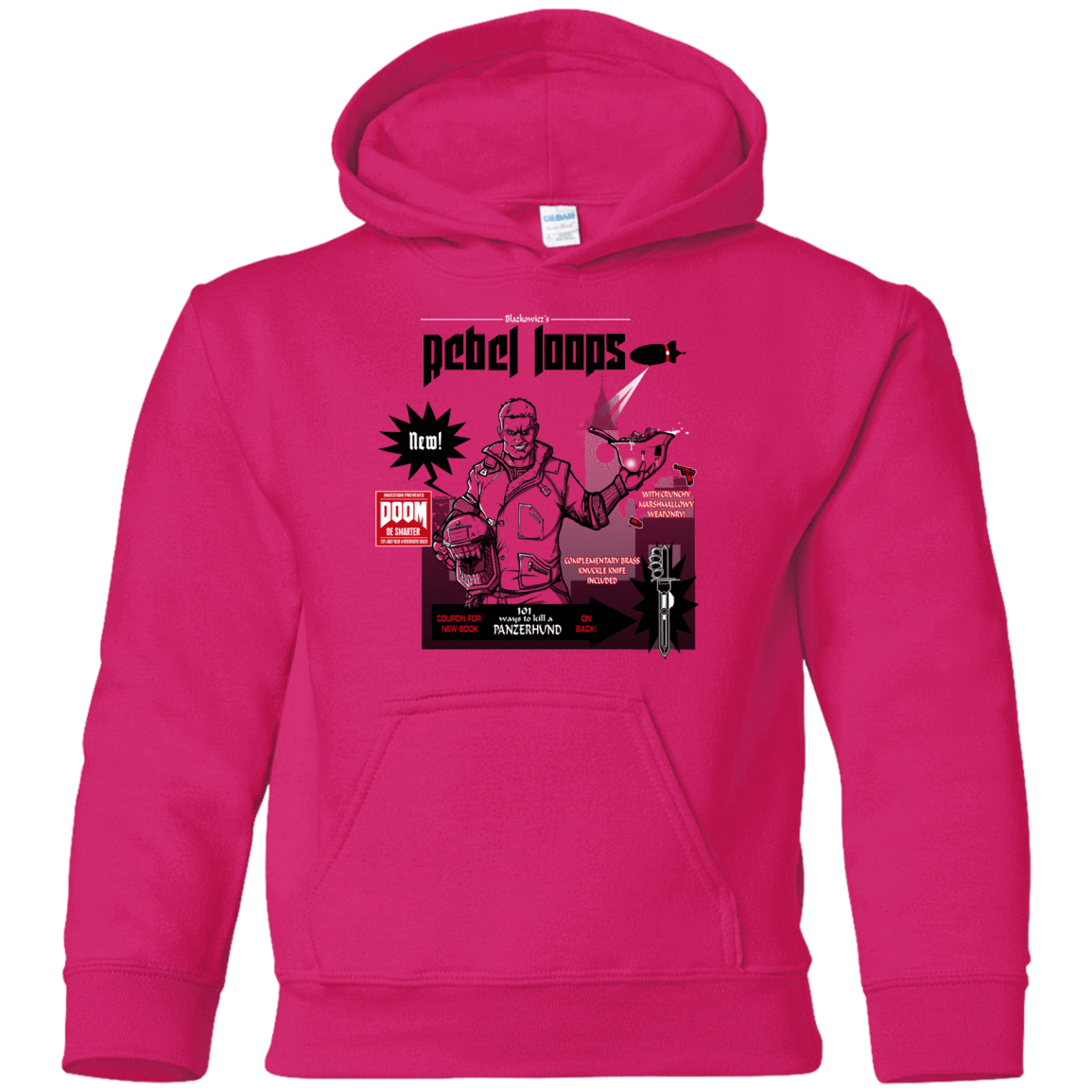 Rebel Loops Youth Hoodie