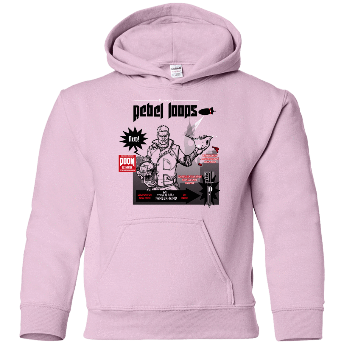 Rebel Loops Youth Hoodie