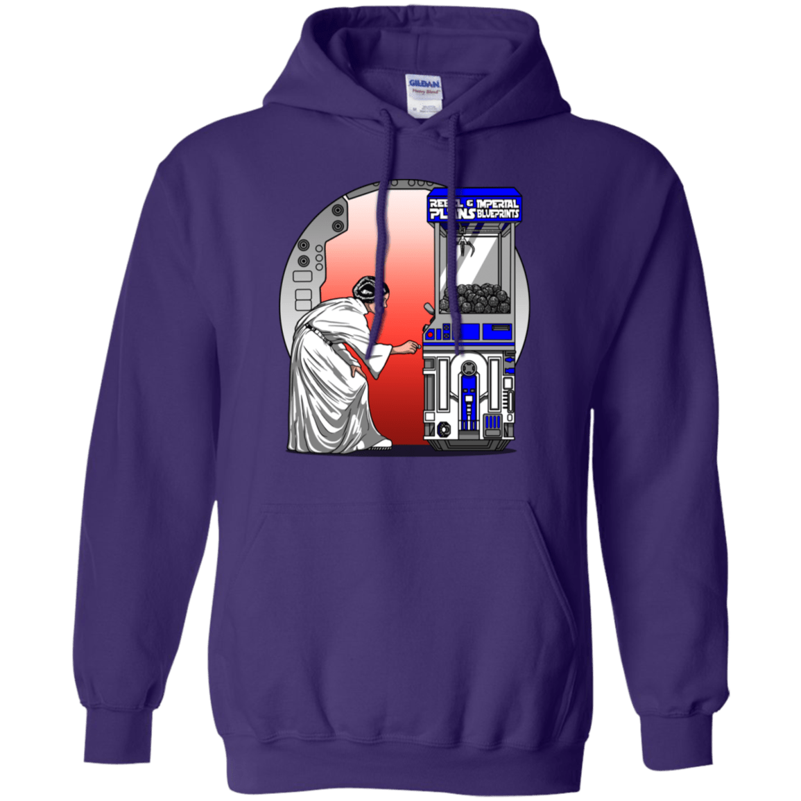 Sweatshirts Purple / S Rebel Plans Pullover Hoodie