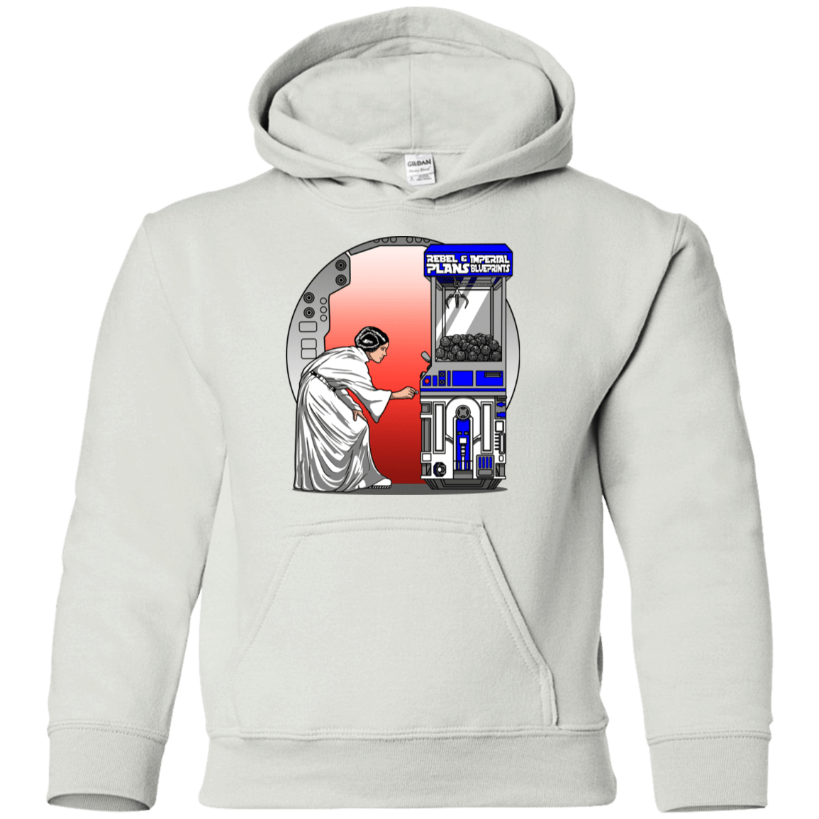 Sweatshirts White / YS Rebel Plans Youth Hoodie