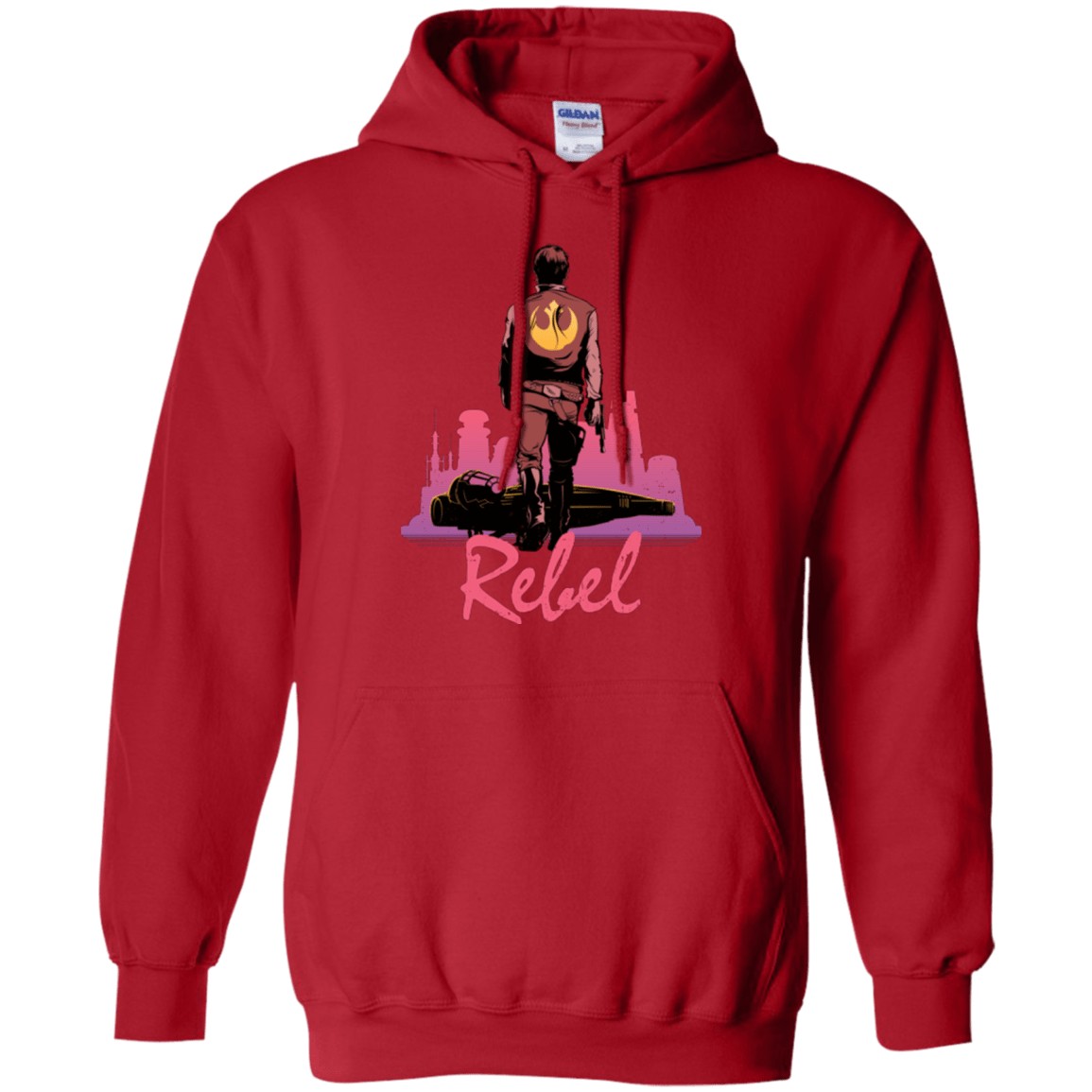 Sweatshirts Red / Small Rebel Pullover Hoodie