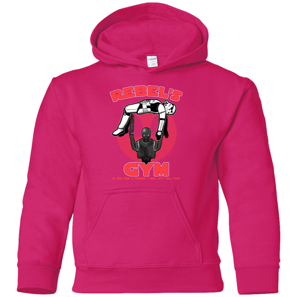 Sweatshirts Heliconia / YS Rebel's Gym Youth Hoodie