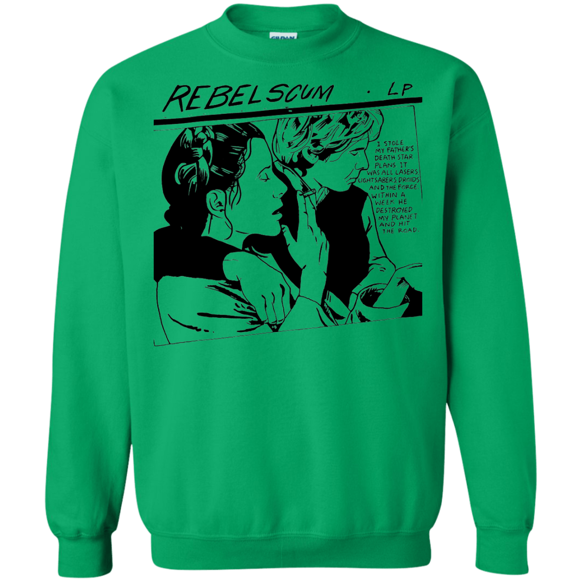 Sweatshirts Irish Green / Small Rebel Scum Crewneck Sweatshirt
