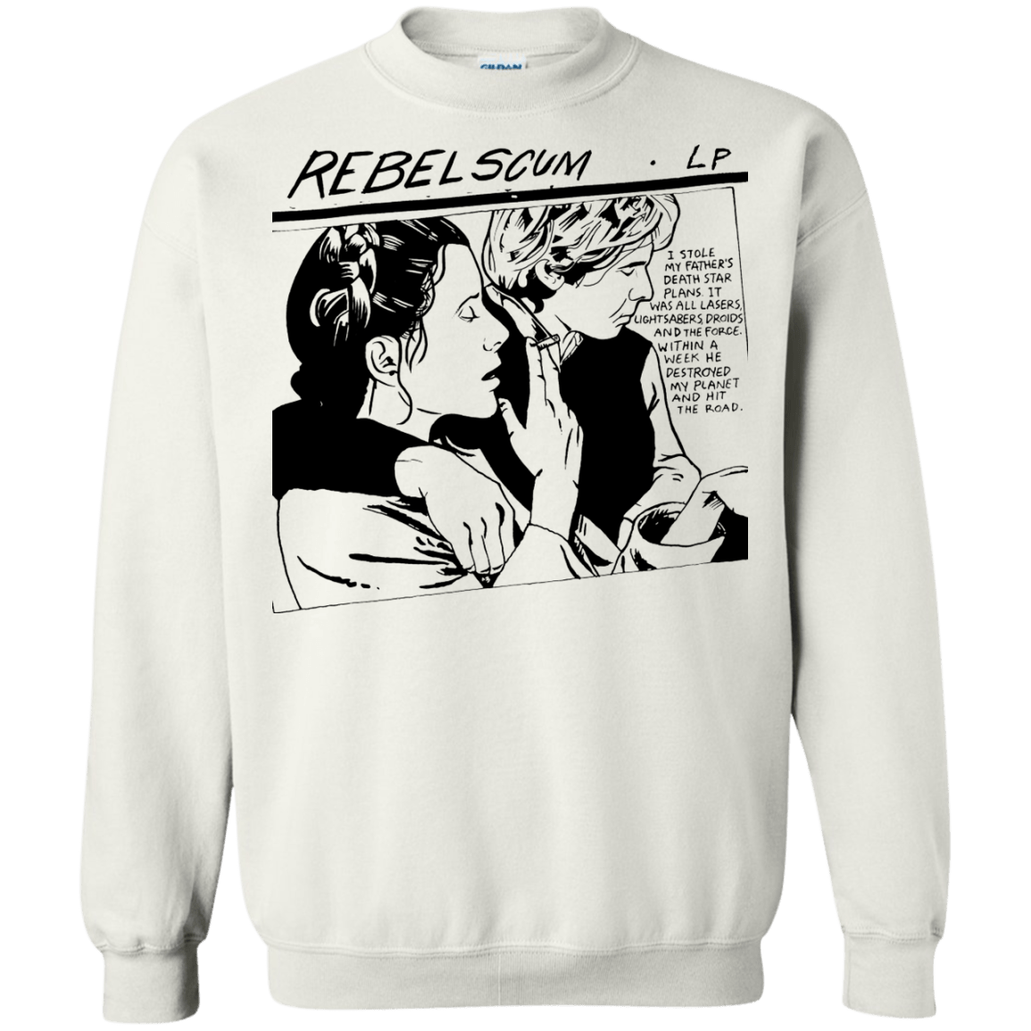 Sweatshirts White / Small Rebel Scum Crewneck Sweatshirt