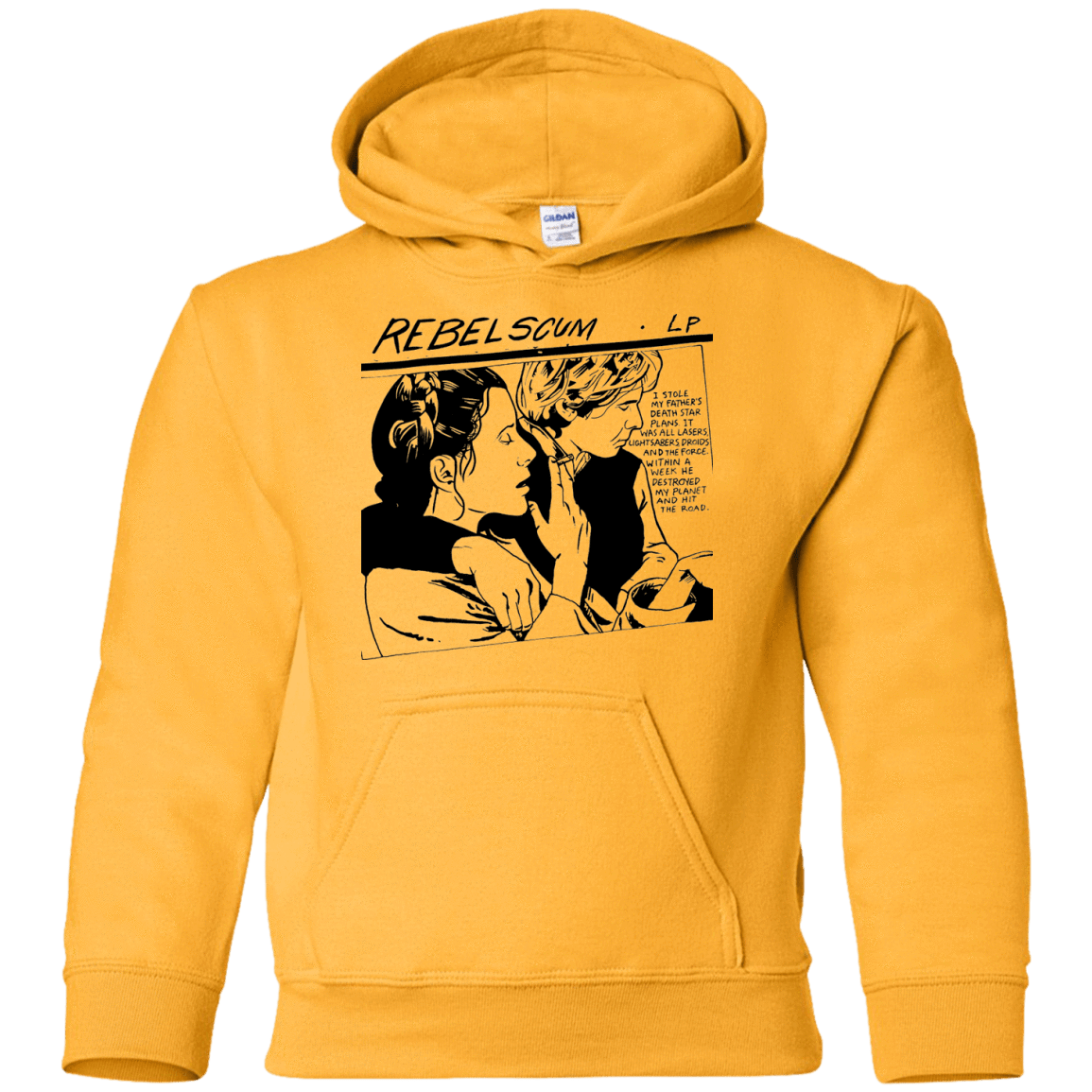 Sweatshirts Gold / YS Rebel Scum Youth Hoodie
