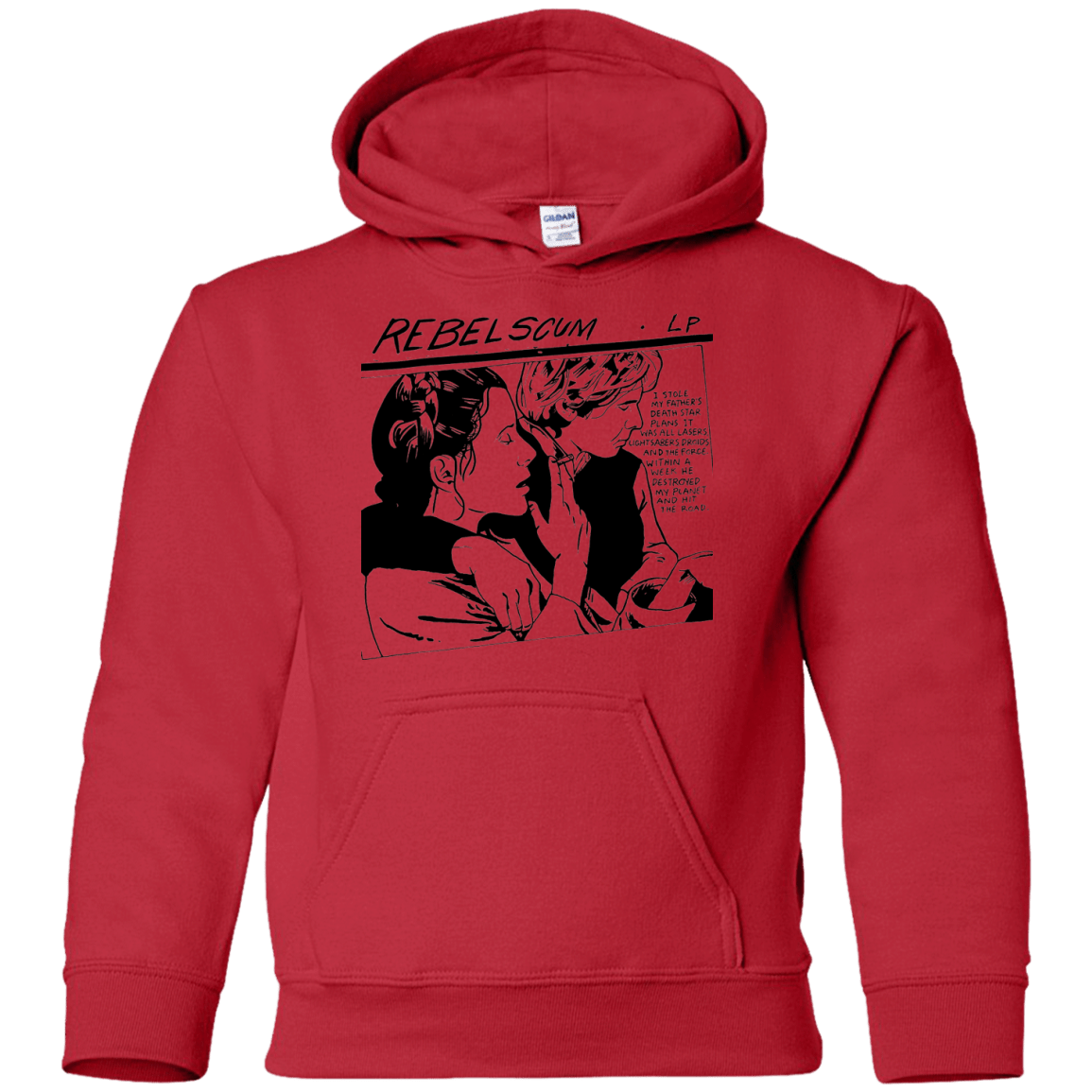 Sweatshirts Red / YS Rebel Scum Youth Hoodie