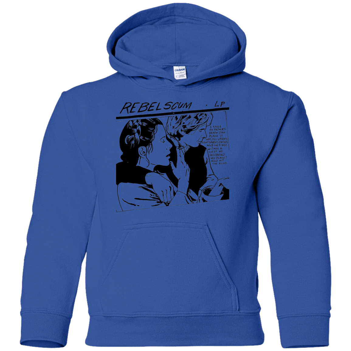 Sweatshirts Royal / YS Rebel Scum Youth Hoodie