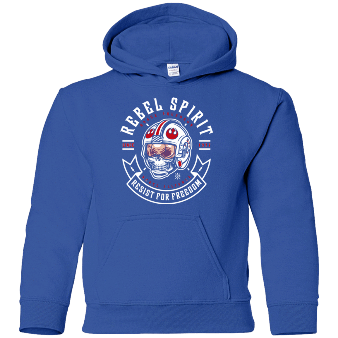 Sweatshirts Royal / YS Rebel Since 1977 Youth Hoodie