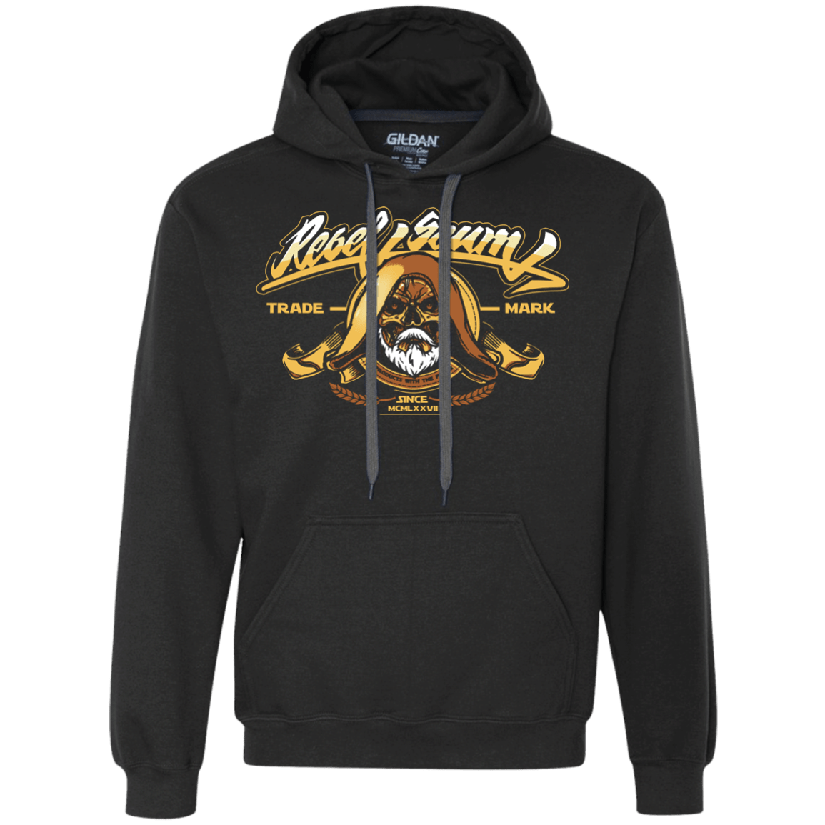 Sweatshirts Black / S Rebel Trade Mark Premium Fleece Hoodie