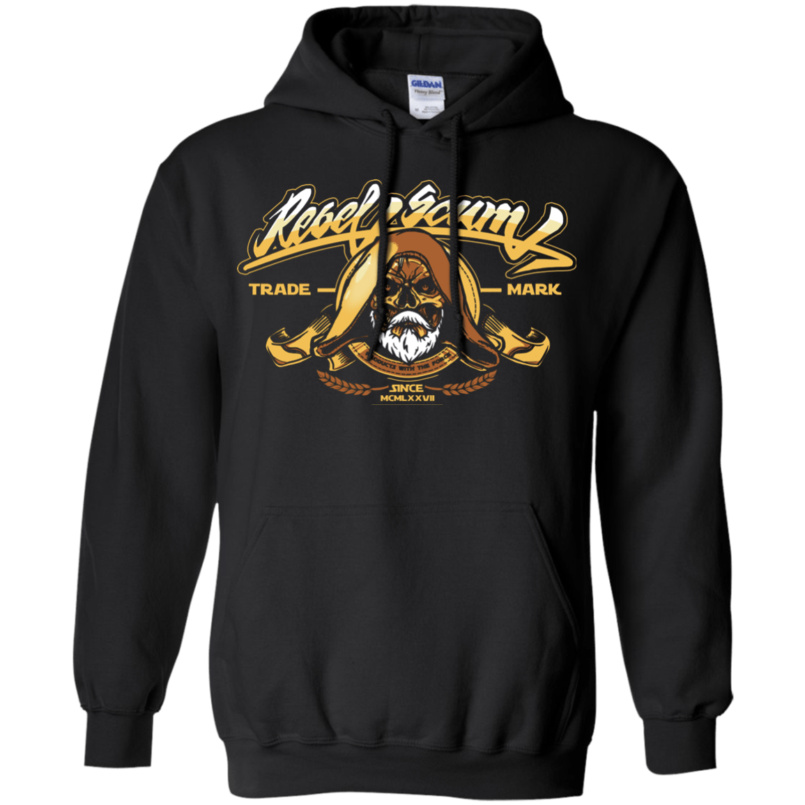 Sweatshirts Black / S Rebel Trade Mark Pullover Hoodie