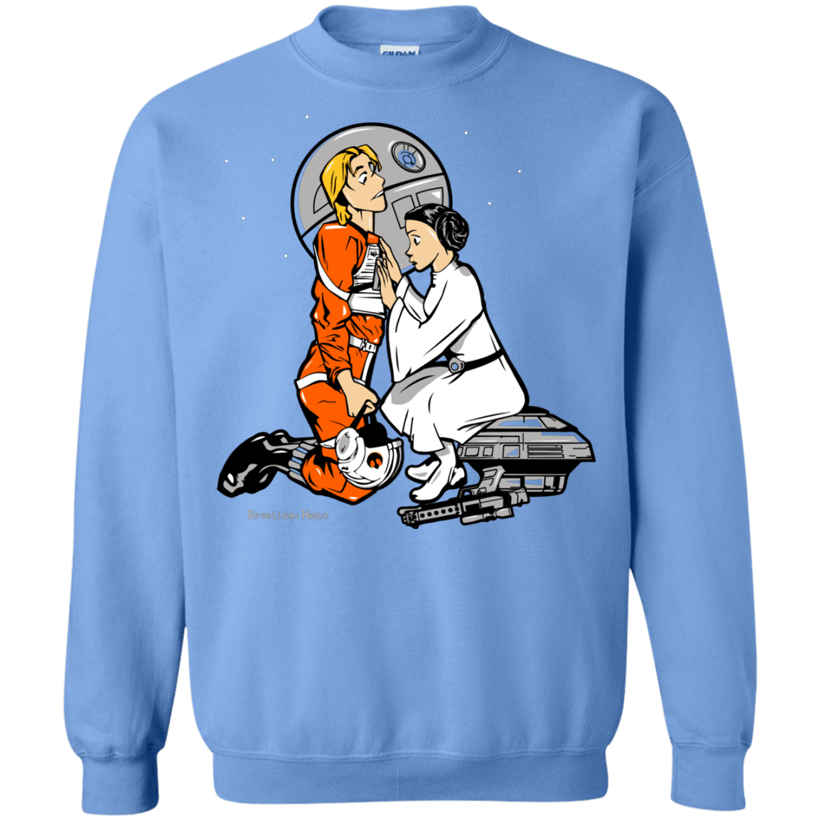 Sweatshirts Carolina Blue / Small Rebellion Hero Crewneck Sweatshirt