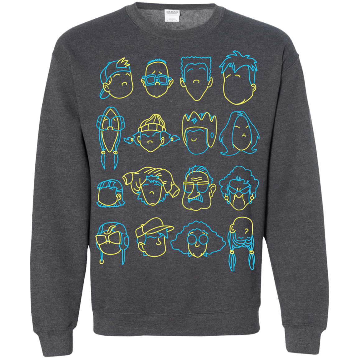 Sweatshirts Dark Heather / S RECESS Crewneck Sweatshirt