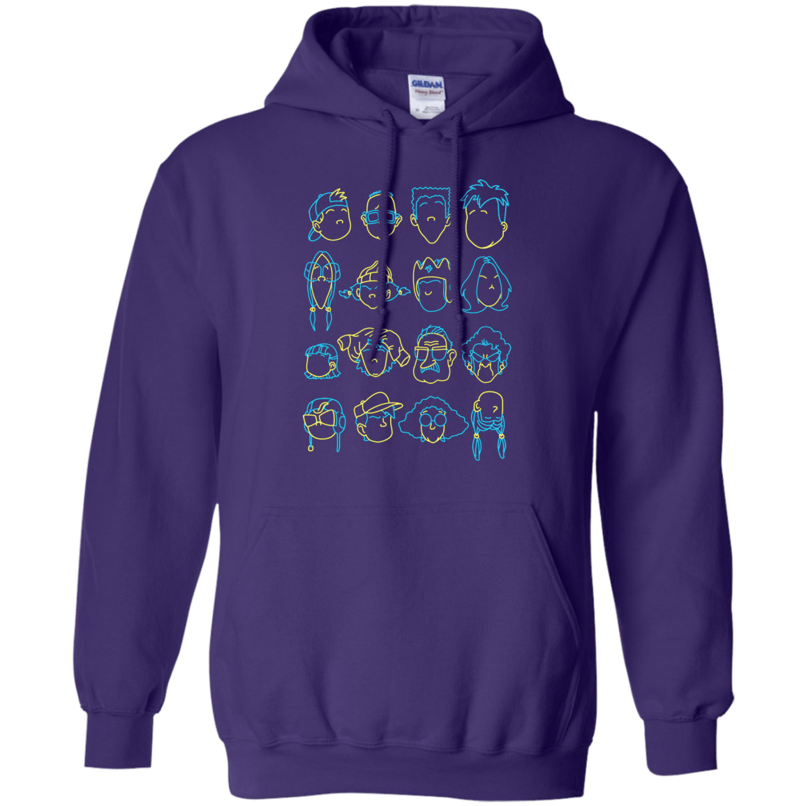 Sweatshirts Purple / S RECESS Pullover Hoodie