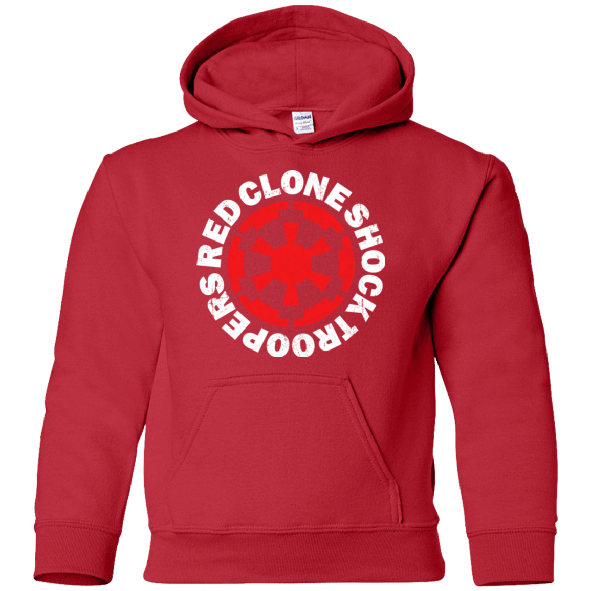 Sweatshirts Red / YS Red Clone Youth Hoodie