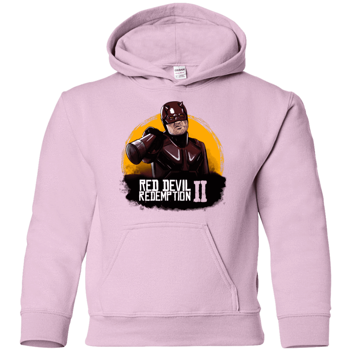 Sweatshirts Light Pink / YS Red Devil Redemptions Youth Hoodie