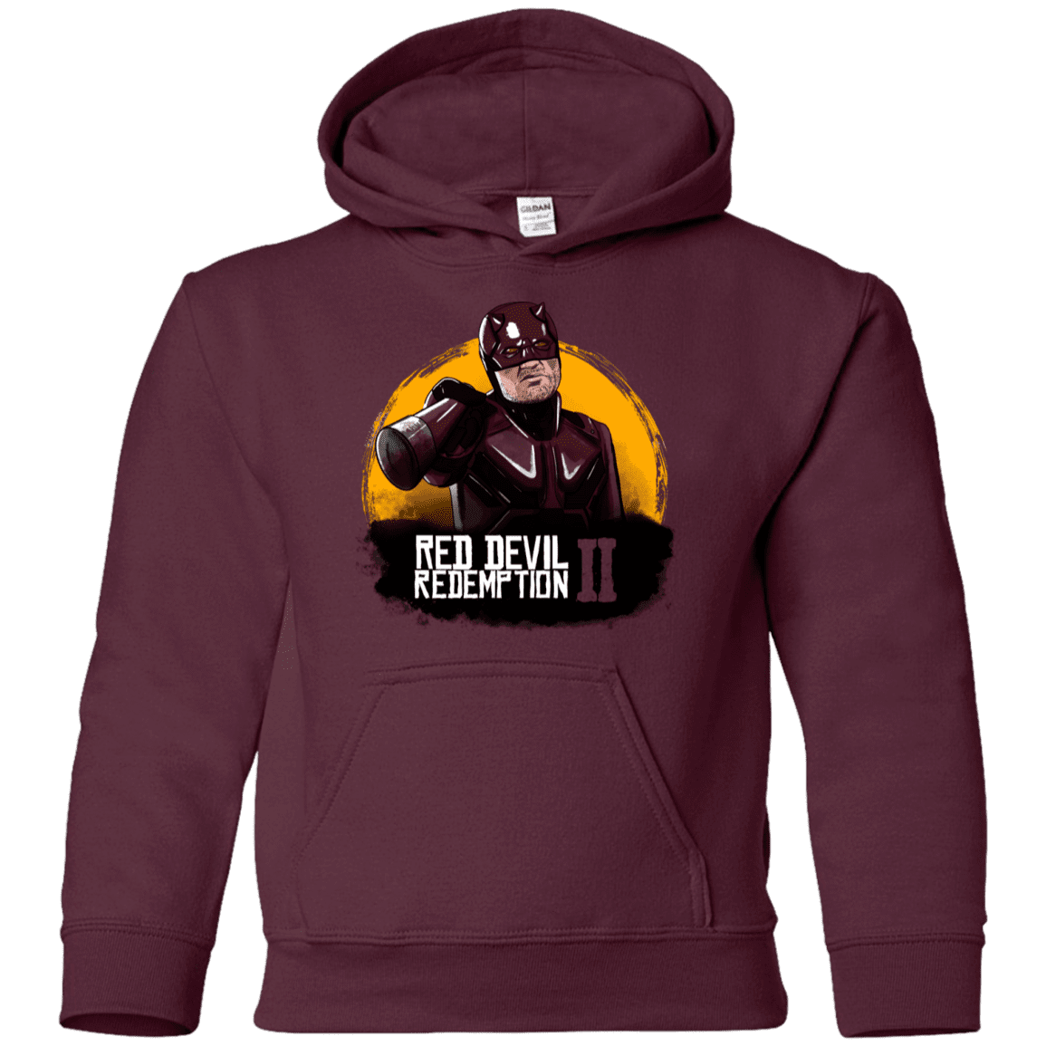 Sweatshirts Maroon / YS Red Devil Redemptions Youth Hoodie