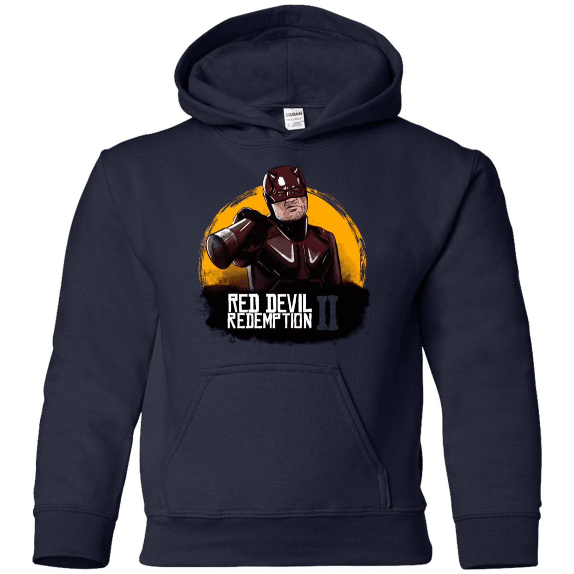 Sweatshirts Navy / YS Red Devil Redemptions Youth Hoodie